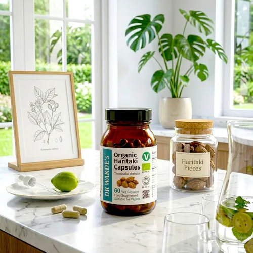 Vista 16 de DR WAKDE'S® Cápsulas Haritaki (Terminalia chebula/Hirda) I 100% Herbal I 60 Cápsulas Vegetales I Suplemento ayurvédico I Descuentos por cantidad I