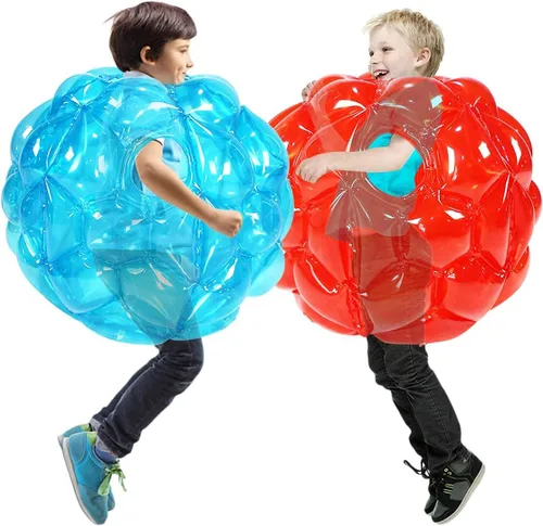 Vista 2 de Paquete de 2 - parachoques para niños, pelota que rebota para niños, pelotas de sumo para niños, pelota de césped para juegos de equipo al aire