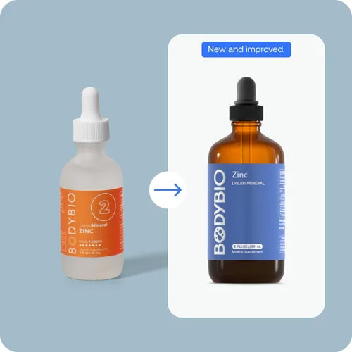 Vista 5 de bodybio – Zinc # 2 Líquido Mineral, ZIN21, 2 onzas, 1
