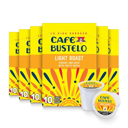 Vista 11 de Café Bustelo - Café de tostado medio, 10 cápsulas K-Cup (Paquete de 6)