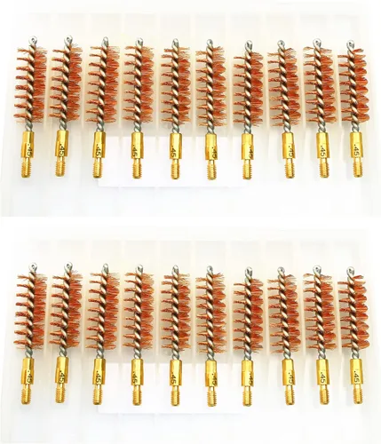 Vista 13 de Cepillos de Ánima de Bronce - Cepillos de Ánima de Calidad Premium para Limpieza y Mantenimiento de Pistolas y Rifles
