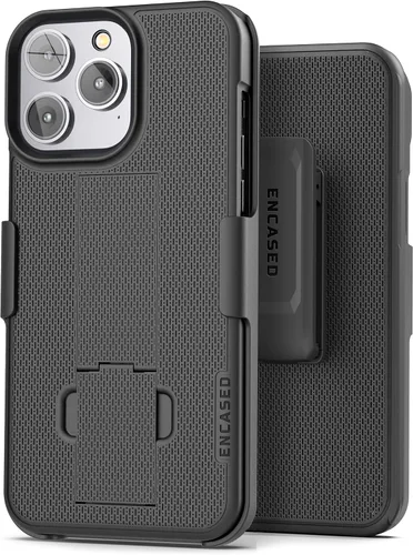 Vista 15 de Encased Funda para cinturón iPhone 11 con clip (Serie DuraClip) Funda ultradelgada con funda (Negro)