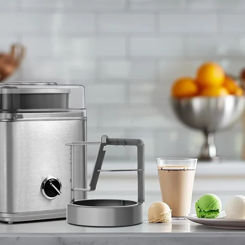 Vista 5 de Paleta de helado para máquina de helados Cuisinart, solo se adapta al modelo ICE30BCP1 Gris