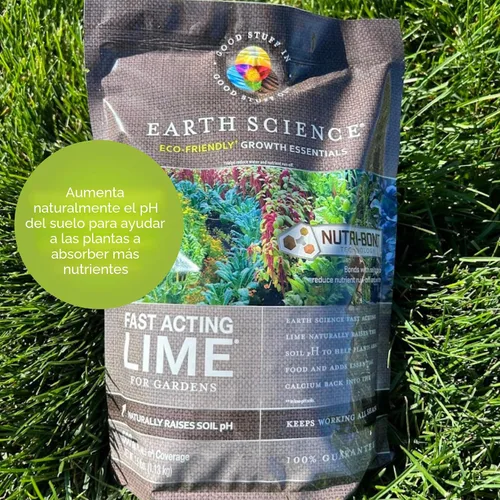 Vista 4 de Earth Science Cal de Acción Rápida—5 libras—Eleva Instantáneamente el pH del Suelo y Reduce la Escorrentía de Nutrientes para Mejorar el Crecimiento