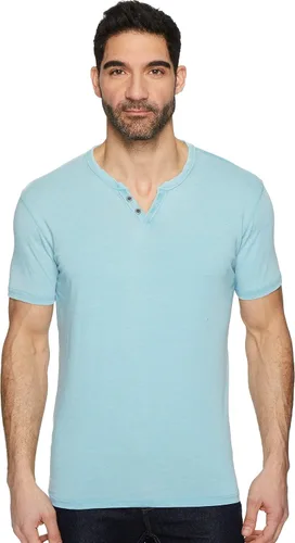 Vista 25 de Lucky Brand Venice Burnout - Camiseta de cuello con muesca y dos botones para hombre