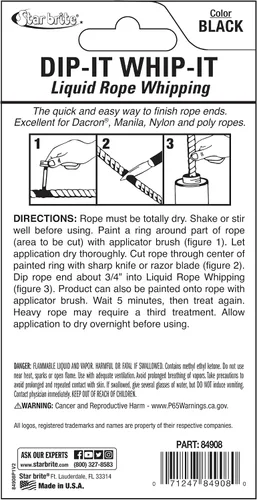 Vista 3 de Star Brite Dip-It Whip-It Líquido para Acabado de Cuerdas