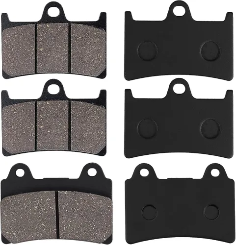 Vista 2 de Pastillas de freno delanteras y traseras para Yamaha XV1700 RoadStar 2004-2009, XV1700 Road Star Midnight Silverado 2004-2007, XV1700 Roadstar