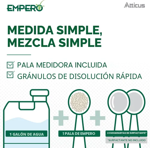 Vista 4 de Atticus Empero mata ciperus (1.33 oz) Herbicida de halosulfuron metil al 75% para césped - mata gramíneas en céspedes establecidos, césped