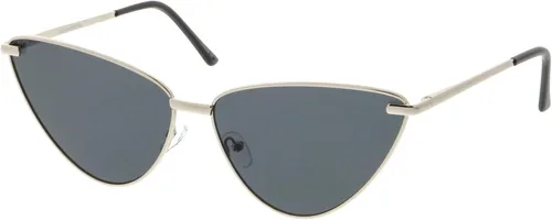 Vista 3 de zeroUV - Gafas de sol de ojo de gato ultra delgado con montura de metal de gran tamaño de 2.559in