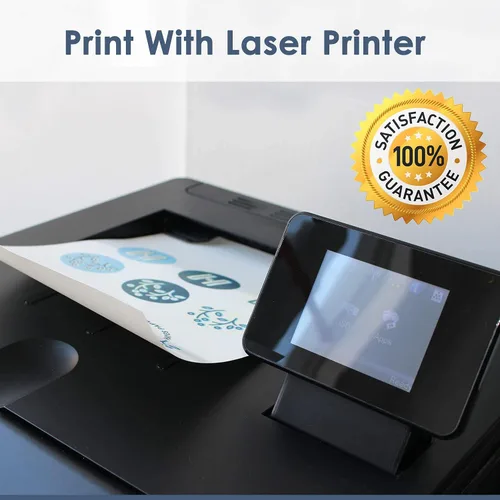 Vista 6 de Hayes Paper Co. Waterslide - Papel adhesivo transparente con láser (A3, 20 hojas)