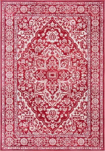 Vista 31 de Safavieh - Alfombra de 2 x 4 pies de la colección Brentwood color marfil y azul marino, alfombra que no suelta pelusas con diseño desgastado