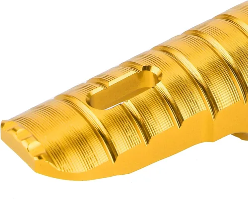 Vista 8 de Yctze Par de clavijas delanteras Pedales de aleación de aluminio para Kawasaki Ninja Z125 PRO Z250/SL Z400 Z900 (dorado)