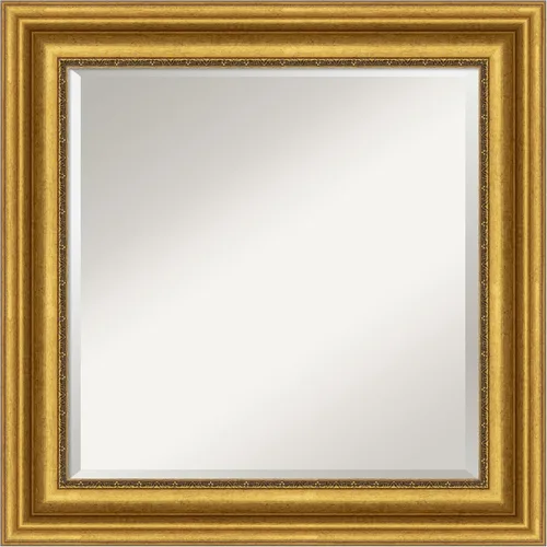 Vista 24 de Amanti Art Espejo de pared, espejo de marco negro para decoración de pared o para usar como espejo de baño para sobre el fregadero