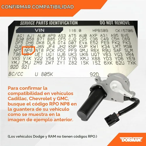 Vista 3 de Dorman 600-910 caja de transmisión.