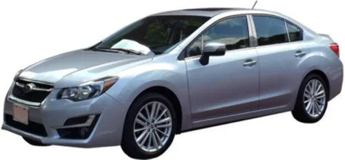 Vista 2 de QAA es compatible con Subaru Impreza 2012-2016 6 piezas de poste de pilar inoxidable PP12421
