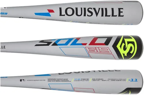 Vista 2 de Louisville Slugger 2019 Solo 619 (-11) 2 5/8 pulgadas Bate de béisbol de EE. UU