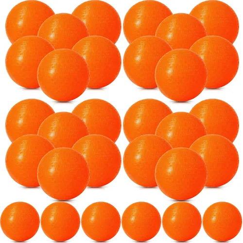 Vista 8 de Macarrie 30 piezas pelotas de juegos 6 pulgadas, pelotas de esquivar, pelotas de patada para niños y adultos, pelotas inflables coloridas, pelotas
