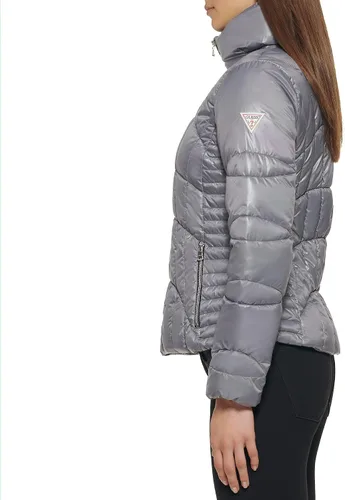 Vista 3 de GUESS Chaqueta acolchada acolchada para mujer