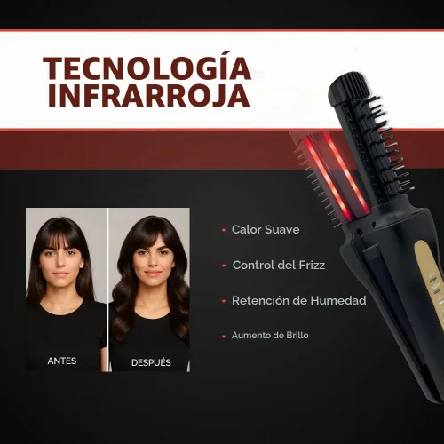 Vista 4 de YA-MAN SPA Styler® Volumen Inalámbrico + Suave - Estilo Inalámbrico, Reimaginado. Cepillo caliente híbrido + plancha plana
