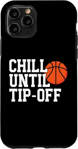 Vista 28 de Basketball Game Day, Chill Until Tip Off, Mom, Dad, Fan Case for iPhone XR