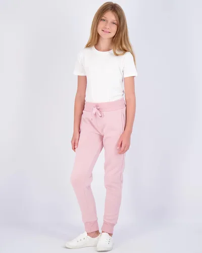 Vista 4 de Real Essentials Paquete de 3 pantalones deportivos de forro polar para niñas de 7 a 16 años