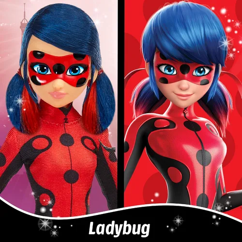 Vista 4 de Muñecas Miraculous Ladybug & Cat Noir Temporada 6, 2 unidades de Playmates Toys