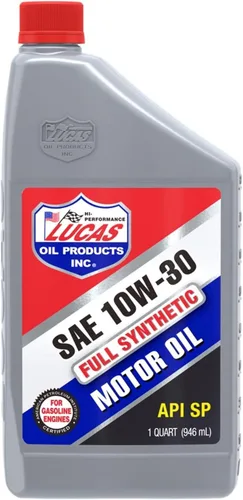 Vista 8 de Lucas Oil Aceite de motor sintético 10082 SAE 5W-20, 1 cuarto de galón