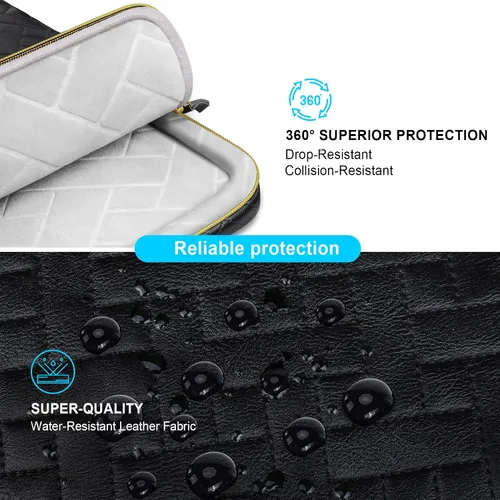 Vista 5 de Lacdo Bolsa de hombro protectora de 360° para MacBook Air M5 A3449 (2026), M4 A3240 2025, M3 A3113, M2 A2681, M1 A2337 A2179 A1932 MacBook Neo