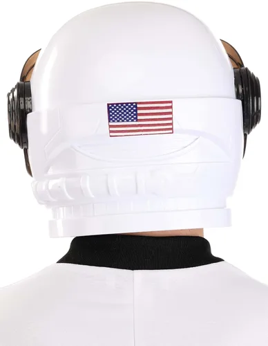 Vista 6 de Fun Costumes Gold Astronaut Helmet Costume Accessory - NASA Space Explorer Costume for Adults & Teens - Plastic Space Helmet