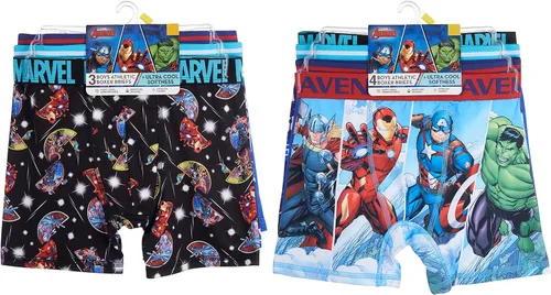 Vista 2 de Marvel Paquete múltiple de ropa interior Hero Avengers para niños