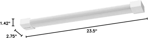 Vista 8 de Lámpara LED Utilitaria para Tienda de 2 pies y 4 pies, con enchufe, Luz de Tubo LED enlazable Impermeable Airand, Lámpara para debajo del gabinete