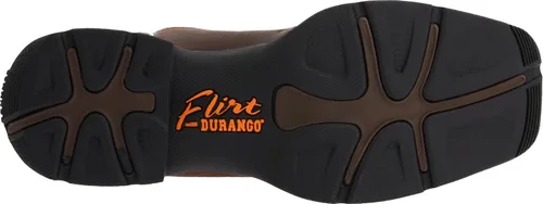 Vista 4 de Durango Botas Rebel 10 para mujer bronceado Tan Saddle