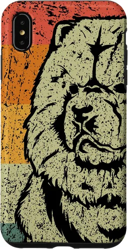 Vista 7 de Funda para iPhone 12 mini retro Chow Chow Chow perro regalo Vintage Chow Chow