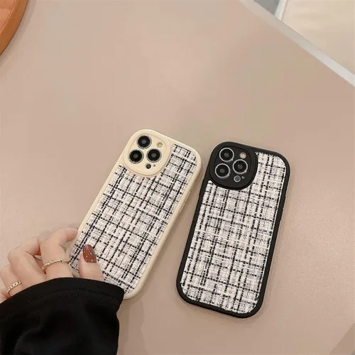 Vista 3 de Funda de silicona con diseño de rayas de punto retro para iPhone 14, 13, 12, 11 Pro Max X XR XS Max 7 8 Plus SE 2020, carcasa trasera suave