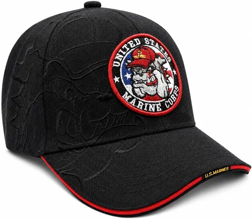 Vista 7 de Sombrero del Cuerpo de Marines de los Estados Unidos para hombre, gorra de béisbol militar oficial de la USMC, regalo para veteranos de los marines