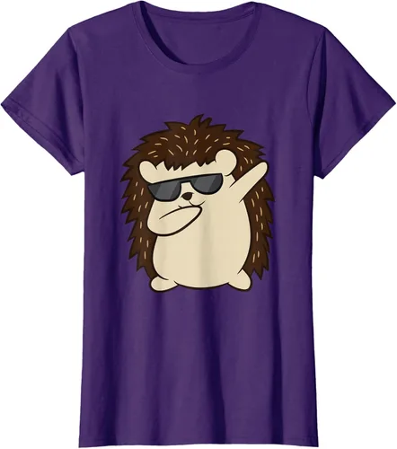 Vista 12 de Dabbing Hedgehog Funny Hedgehog Camiseta S