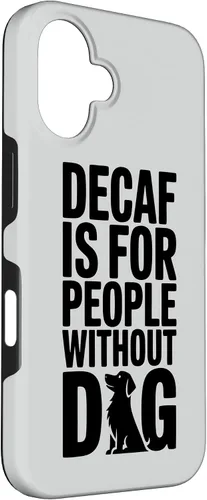 Vista 3 de Funny Dog Owner Dog Parent Coffee Lover Case for iPhone 16