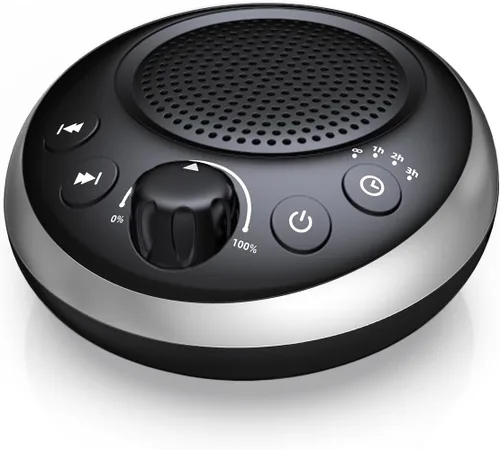 Vista 8 de Máquina de Ruido Blanco y Sonido Marrón iDealSleep, Máquina de Ruido Blanco, 30 Sonidos Relajantes, Terapia de Sonido para Bebés, Niños, Adultos