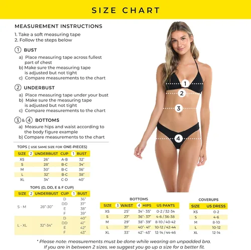 Vista 5 de Body Glove Bañador Vapor Smoothies Seaside Solid 2" para mujer
