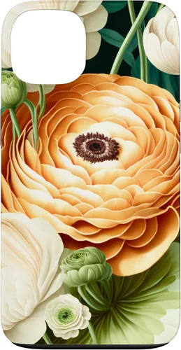 Vista 7 de Funda de jardinería para iPhone 11 vintage inspirada en Ranunculus