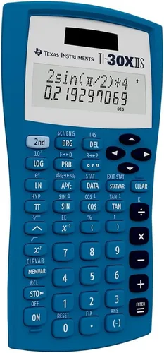 Vista 54 de Calculadora científica Texas Instruments TI-30 X IIS 2-Linea, Negro