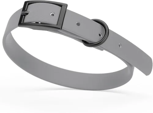 Vista 29 de Dogline Biothane - Collar impermeable para perro con hebilla de liberación rápida, resistente cincha de nailon recubierta con resistente y a prueba
