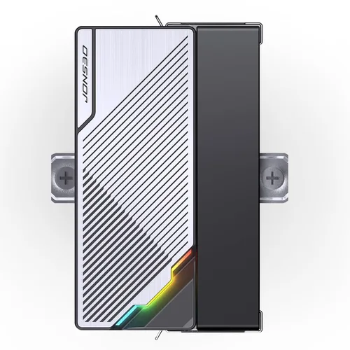 Vista 5 de Jonsbo CA40 Enfriador de CPU negro, serie ARGB Mute de refrigeración por aire, ventilador de CPU de 157 mm de altura, enfriador de aire de CPU