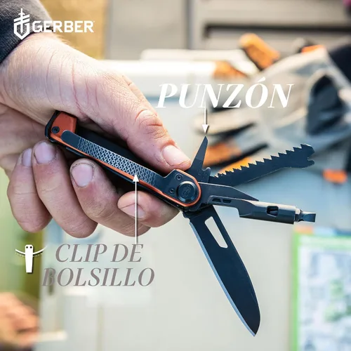 Vista 4 de Gerber Armbar Trade EDC Cuchillo de bolsillo multiherramienta