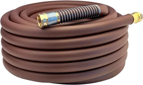 Vista 12 de Wiseflow Leader Hose Manguera de agua resistente de 3 x 5/8 pulgadas con accesorios de latón macho a hembra, extensor de manguera corta para carrete