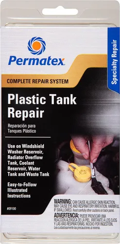 Vista 2 de Kit de reparación para tanque de combustible de plástico 0, de Permatex