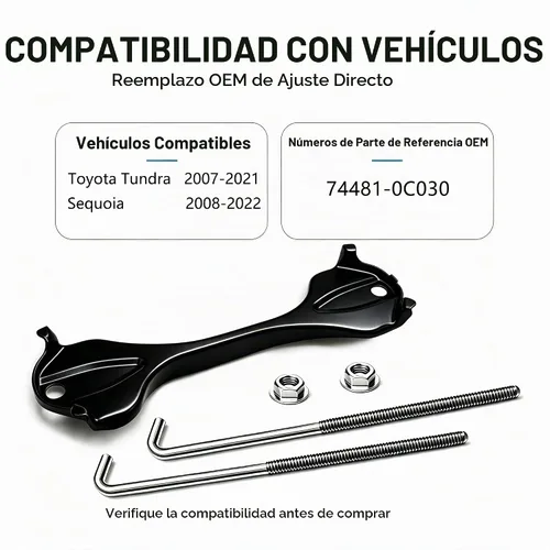 Vista 2 de Mantenimiento de la batería, compatible con Toyota Tundra 2007-2021