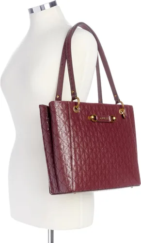 Vista 5 de GUESS Aveta Noel Tote, Merlot, Merlot
