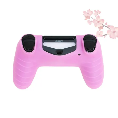 Vista 12 de Sofunii 2pcs Skin for PS4 Controller, Anti-Slip Silicone Cover Shell Case with 8 Thumb Grip Caps, Compatible with PlaySation 4 Slim/Pro Controller