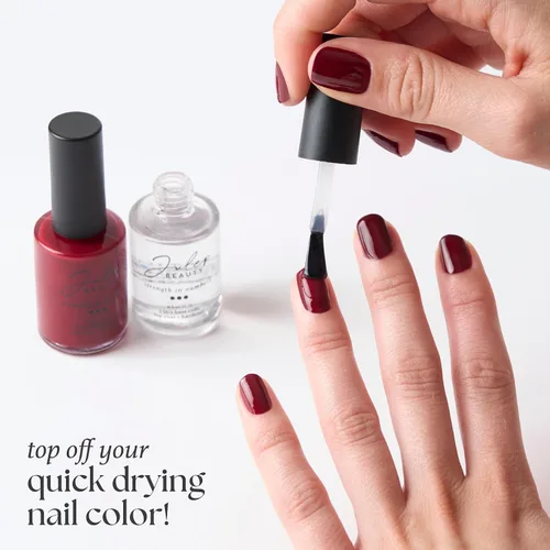 Vista 5 de Julep Color de uñas de secado rápido Fuerza en números Capa base, capa superior y endurecedor de uñas 3 en 1 para un uso más fuerte y duradero